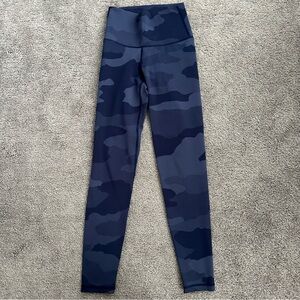 Aerie Navy Blue Camo Leggings